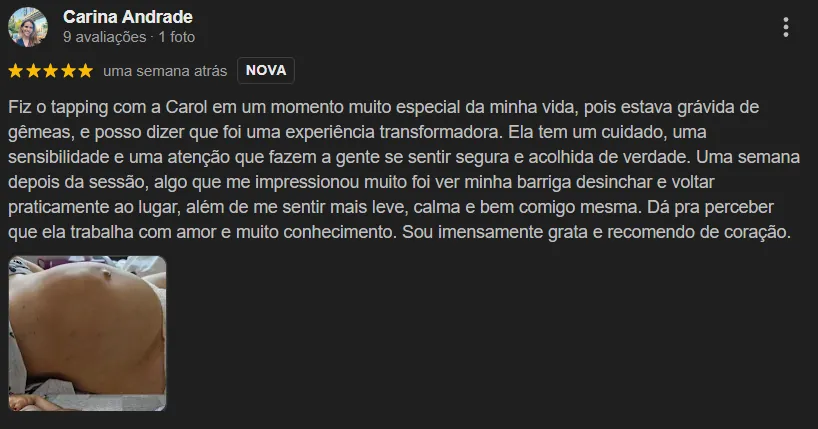 Depoimento 16 Caroline Bauce