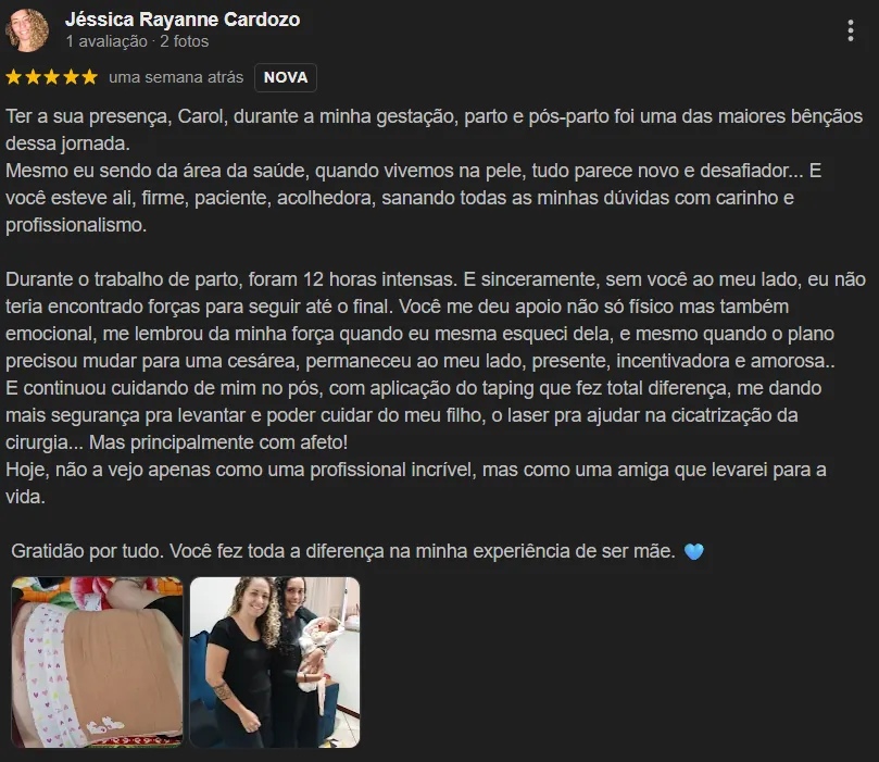 Depoimento 14 Caroline Bauce