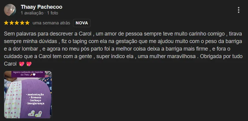 Depoimento 13 Caroline Bauce