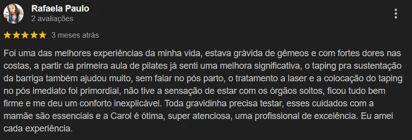 Depoimento 9 Caroline Bauce