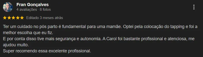 Depoimento 8 Caroline Bauce